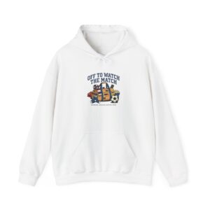 Off to Watch the Match Hoodie | soccer watch party, cozy hoodie